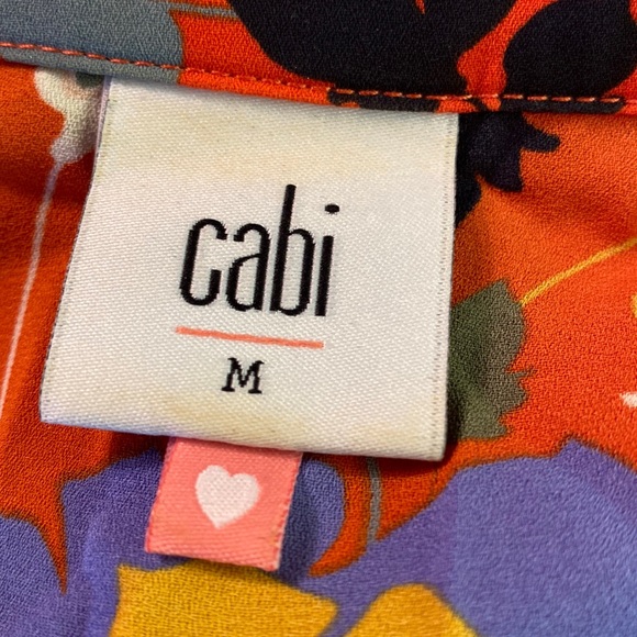 CAbi 5892 Visionary Replay Top Spring 2021 Medium EUC - Picture 6 of 8